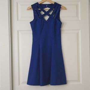 Royal Blue Sequenced Dress